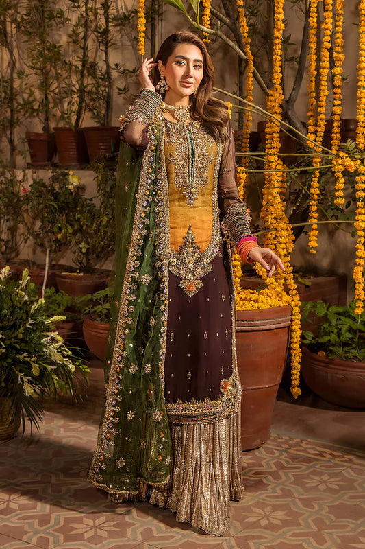 Sunehri Chiffon by Khuda Baksh
